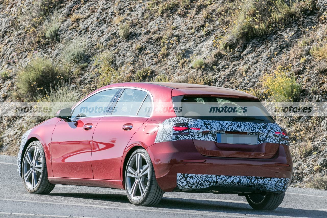 Foto espía Mercedes Clase A Facelift 2022 - exterior