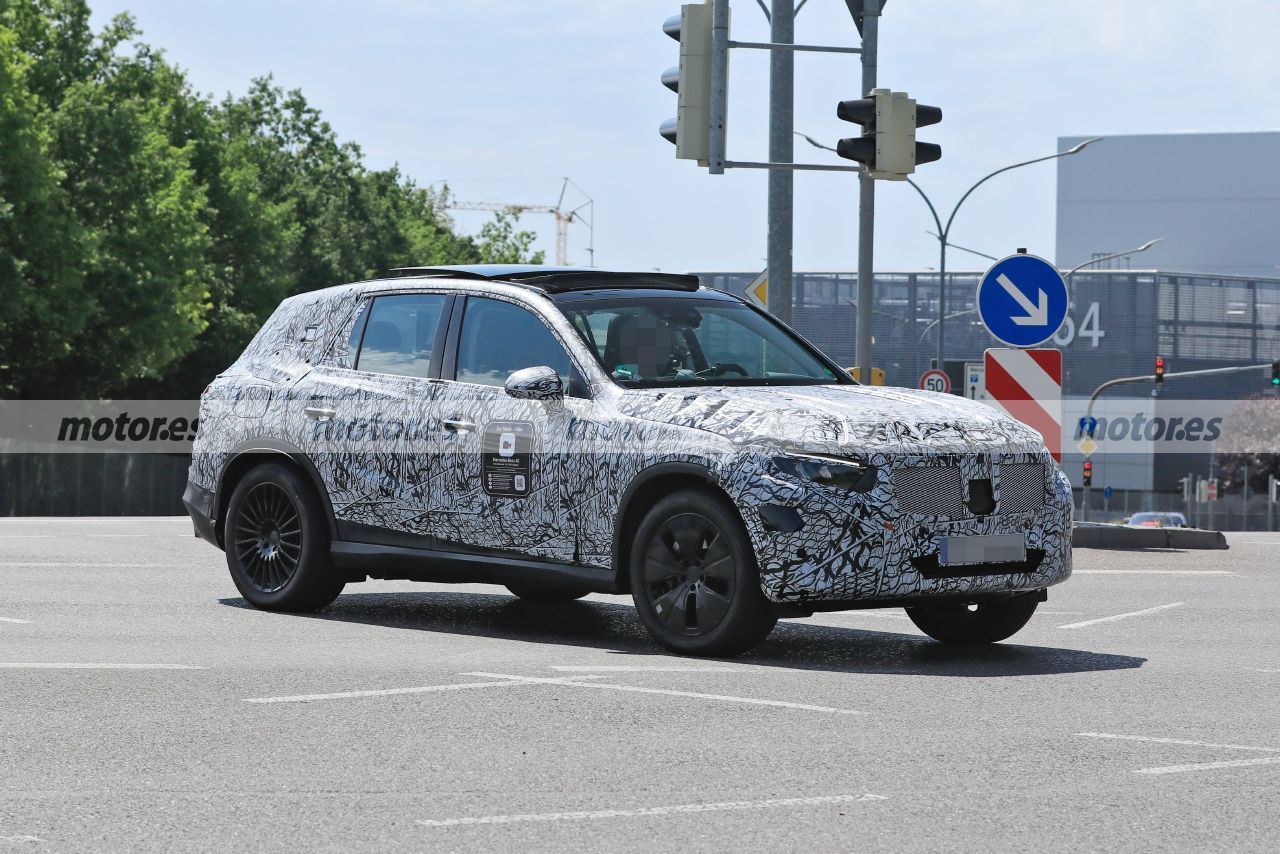 Foto espía Mercedes GLC 2022 - exterior