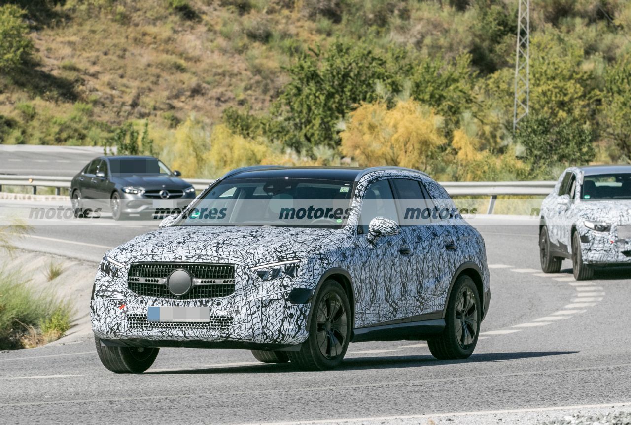 La gama del nuevo Mercedes GLC 2022 incluirá tres variantes híbridas enchufables