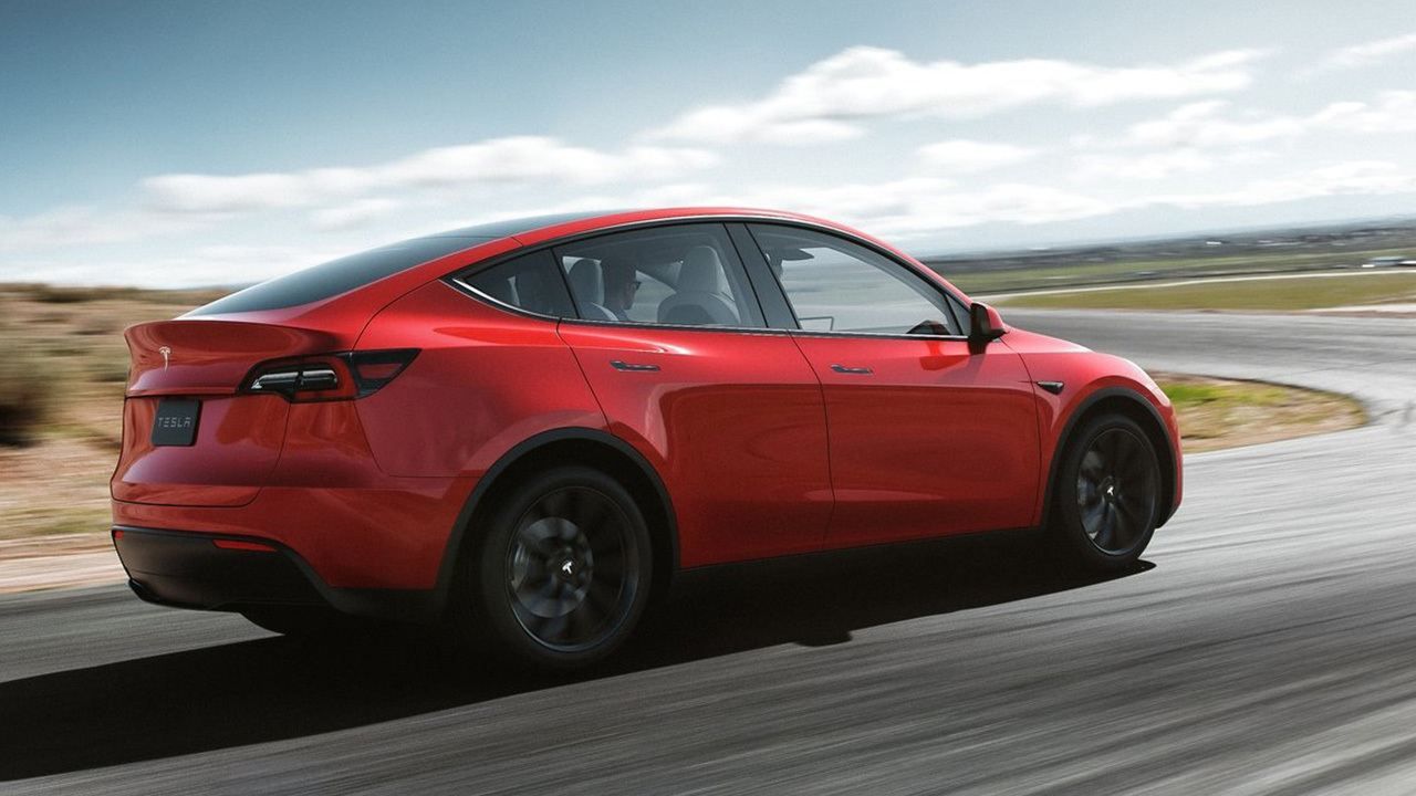 Tesla Model Y - posterior