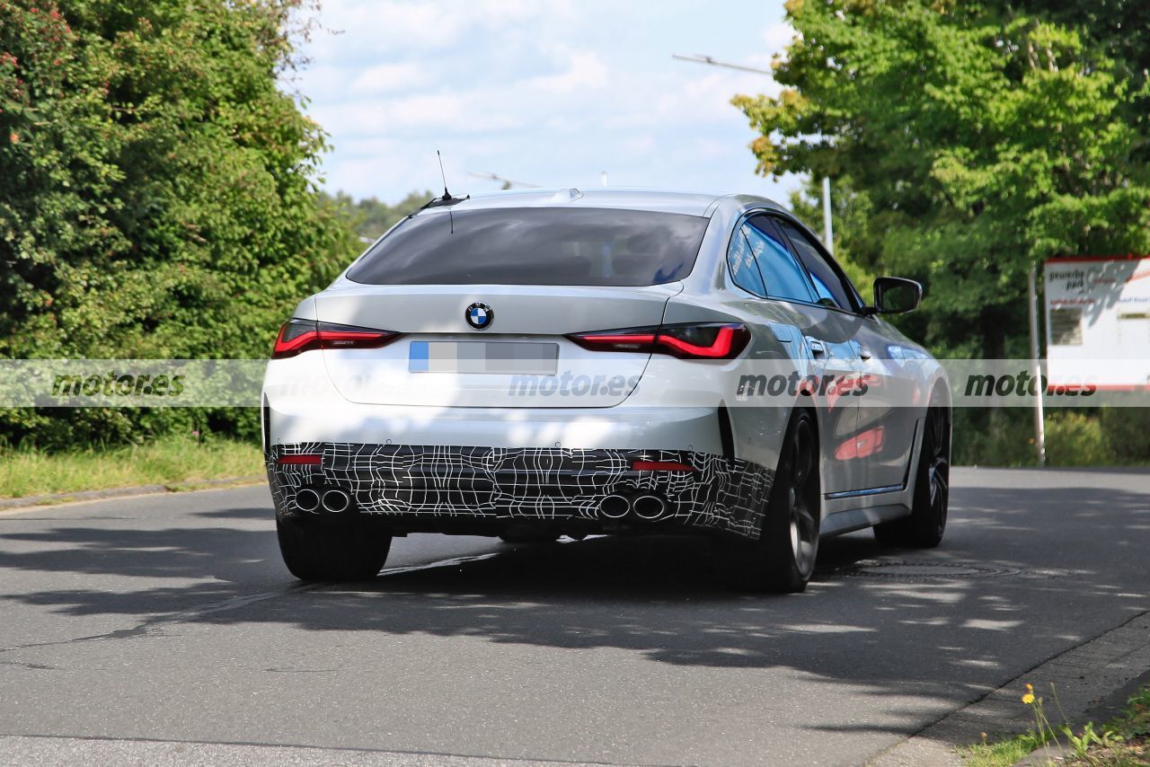 Foto espía Alpina B4 Gran Coupé 2022 - exterior