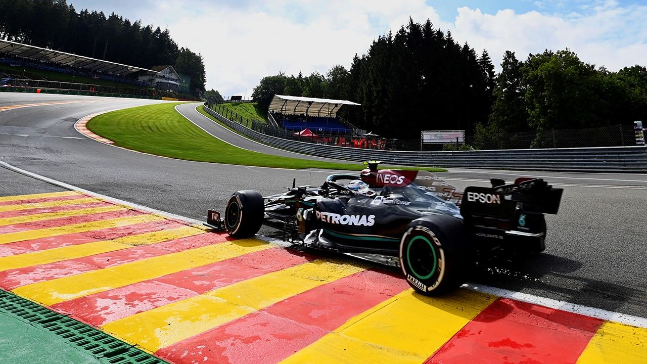 Bottas toma el control de los primeros libres de Spa