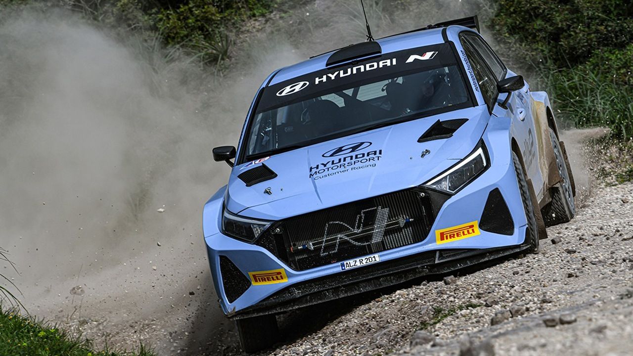 El debut del Hyundai i20 N Rally2 define la clase WRC2 del Ypres Rally