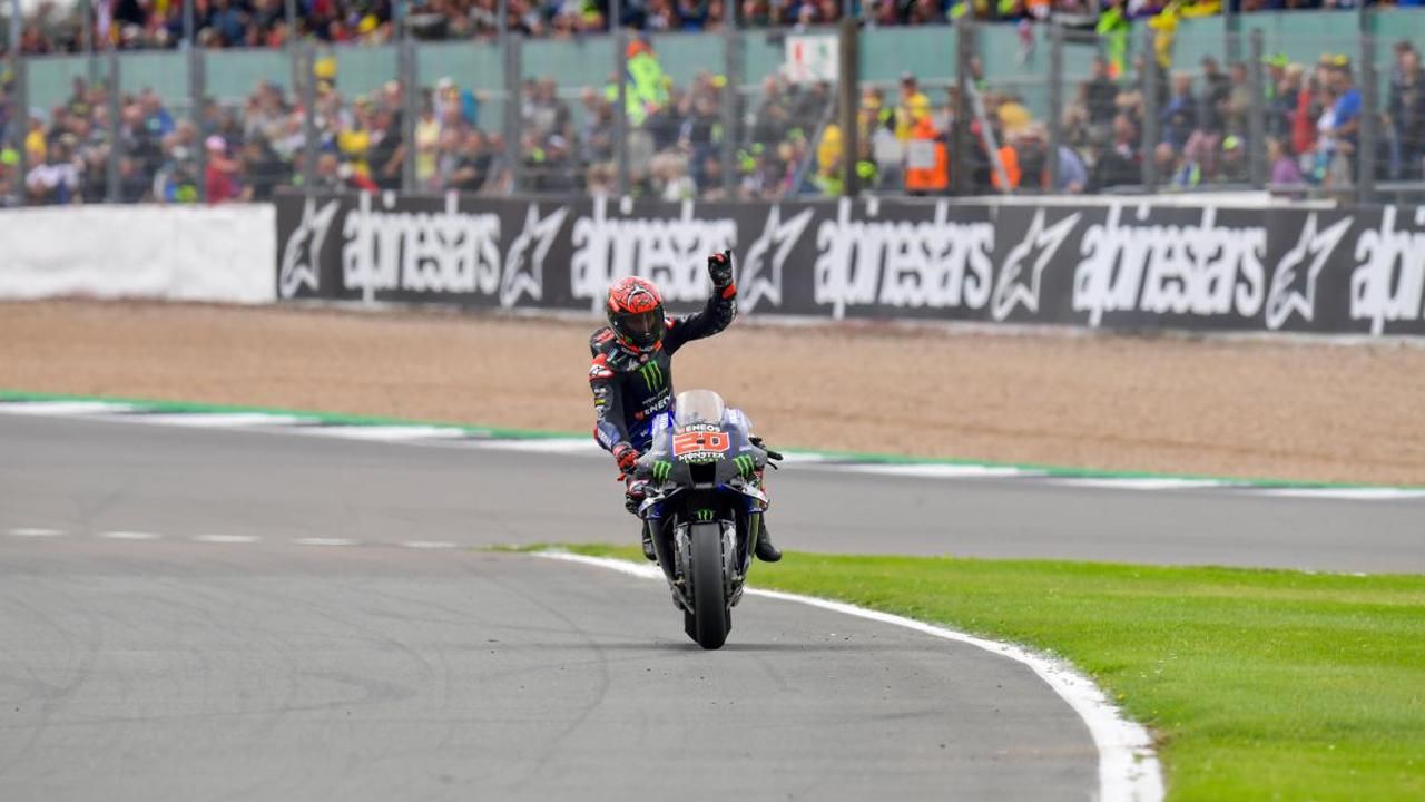 Fabio Quartararo conquista Silverstone en el primer podio de Aprilia en MotoGP