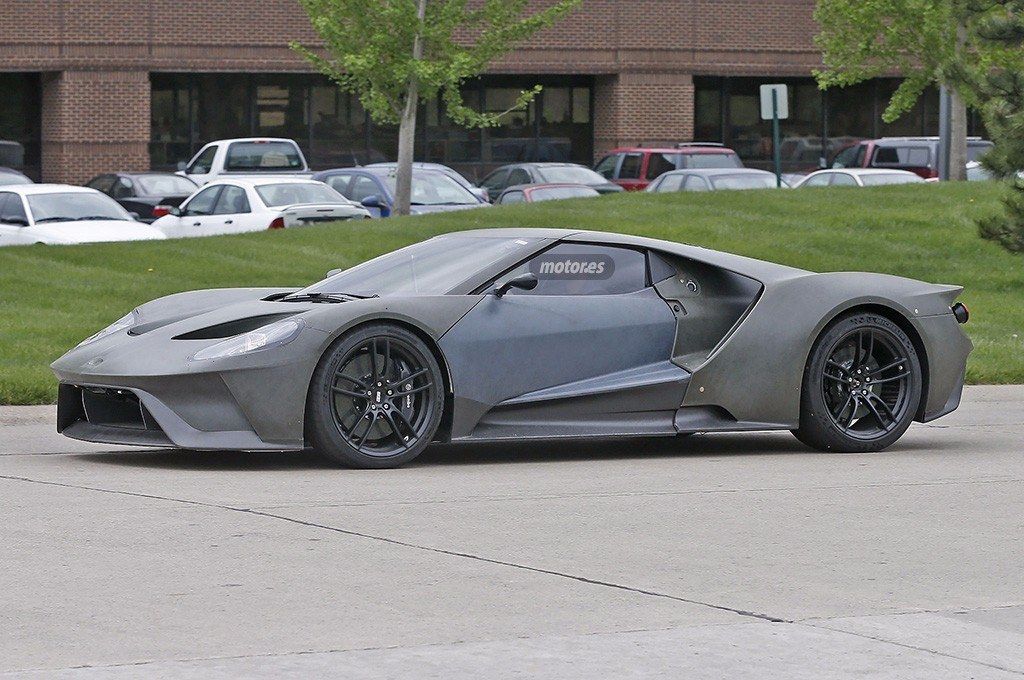 Ford está probando un nuevo motor sobre el Ford GT en completo secreto