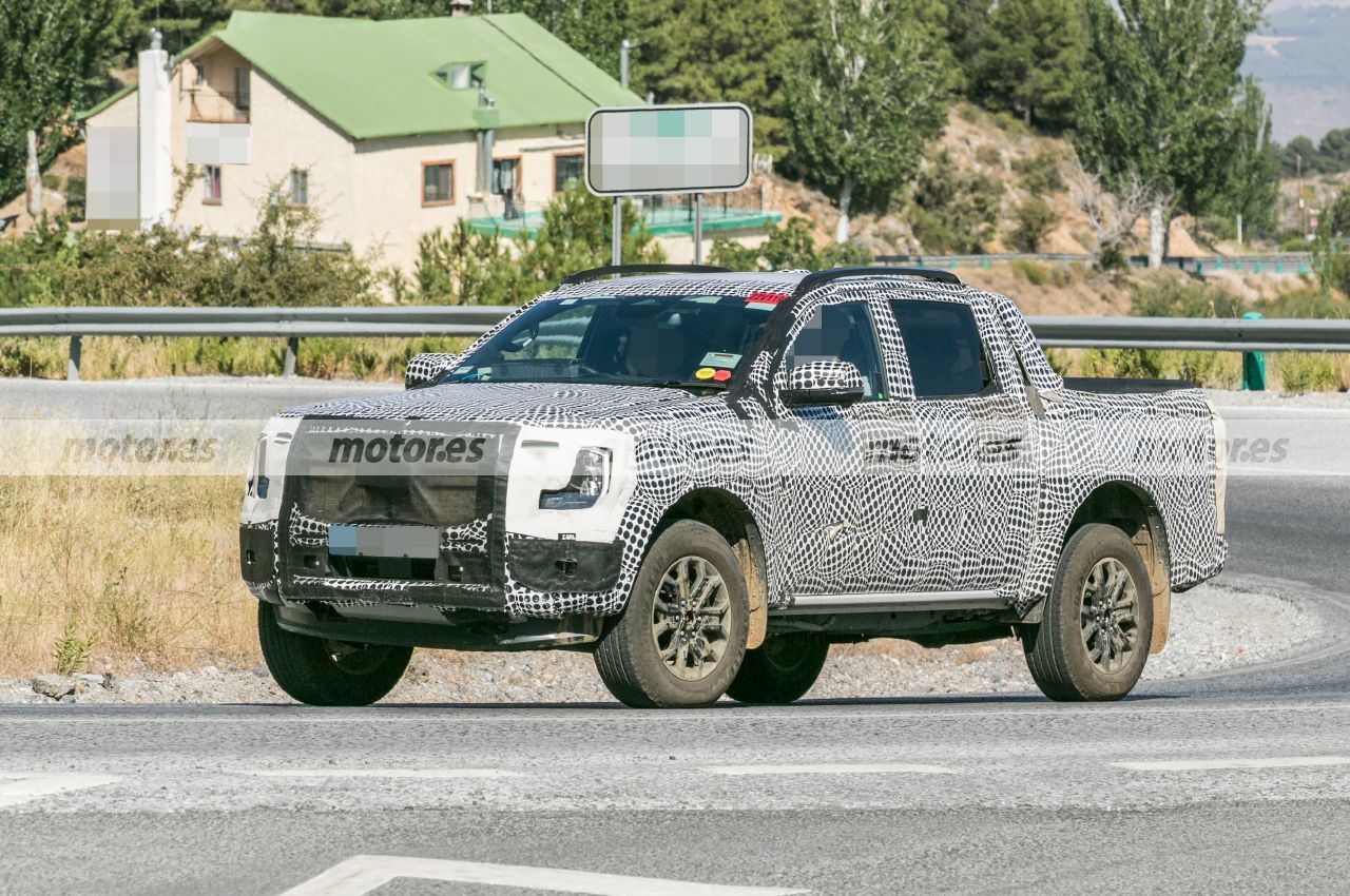 Primeras imágenes del nuevo Ford Ranger británico, cazado por primera vez en Europa