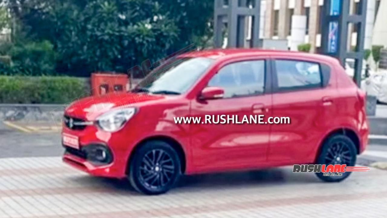 Suzuki Celerio 2022 - foto espía lateral