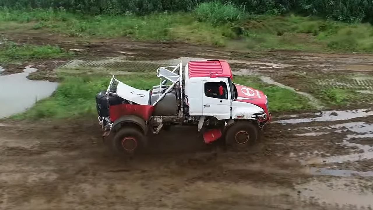 Hino se apunta a la electrificación y tendrá un camión híbrido en el Dakar 2022