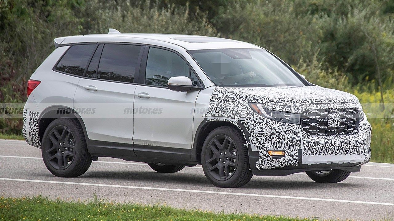 El nuevo Honda Passport, el hermano mayor del CR-V, al detalle en estas fotos espía