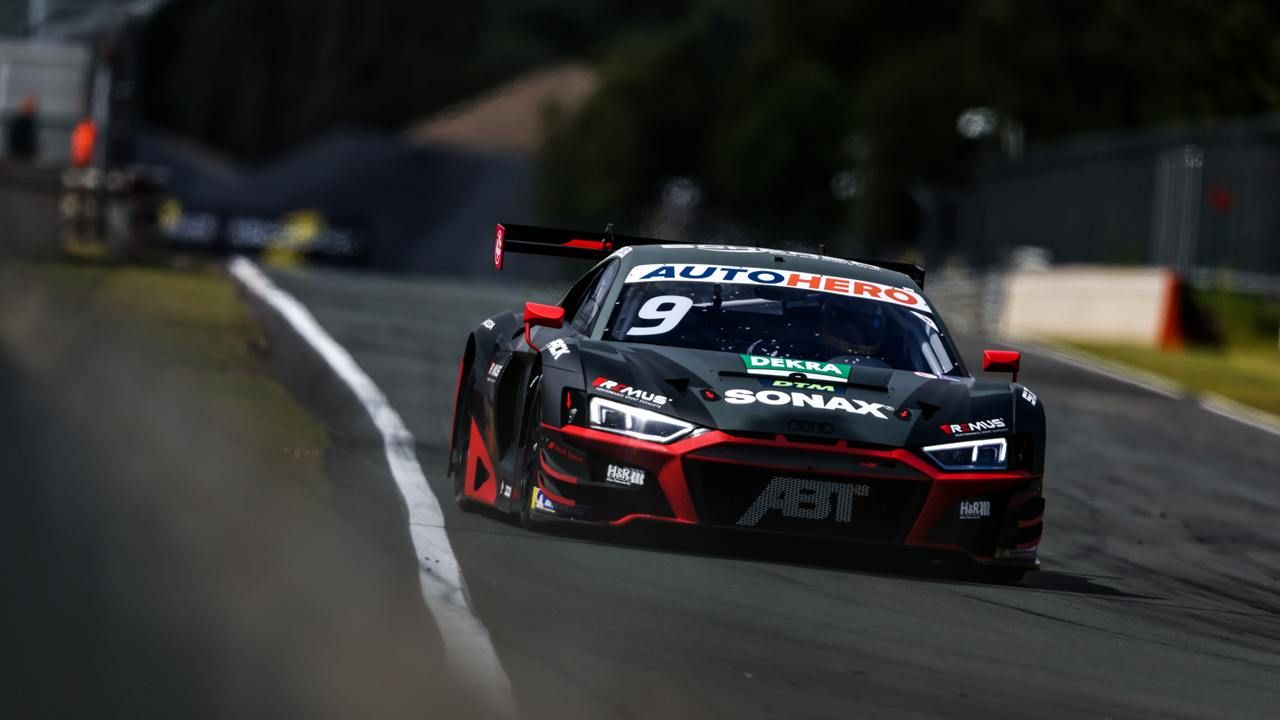 Kelvin Van der Linde lidera el doblete de Audi y Abt Sportsline en Zolder