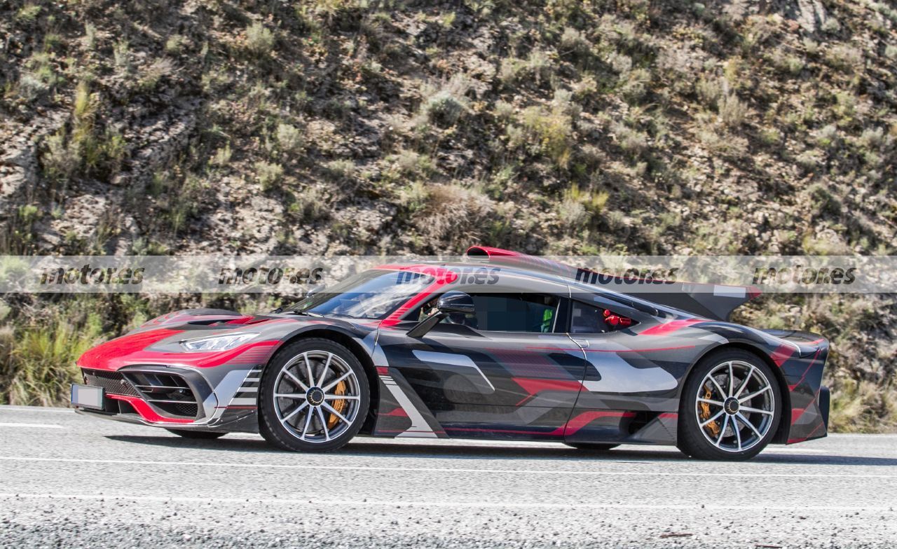 Foto espía Mercedes-AMG ONE 2021 - exterior