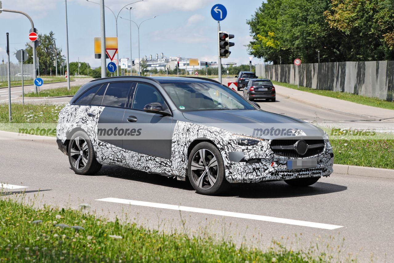 Foto espía Mercedes Clase C All-Terrain 2022 - exterior