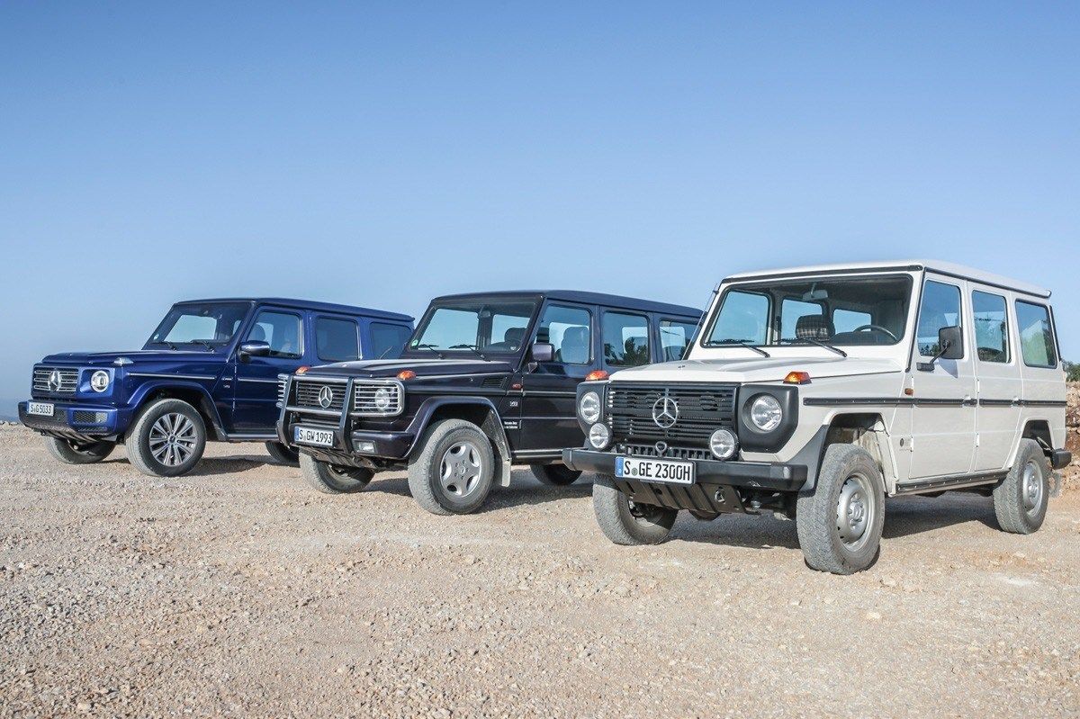 Foto Mercedes Clase G Generaciones