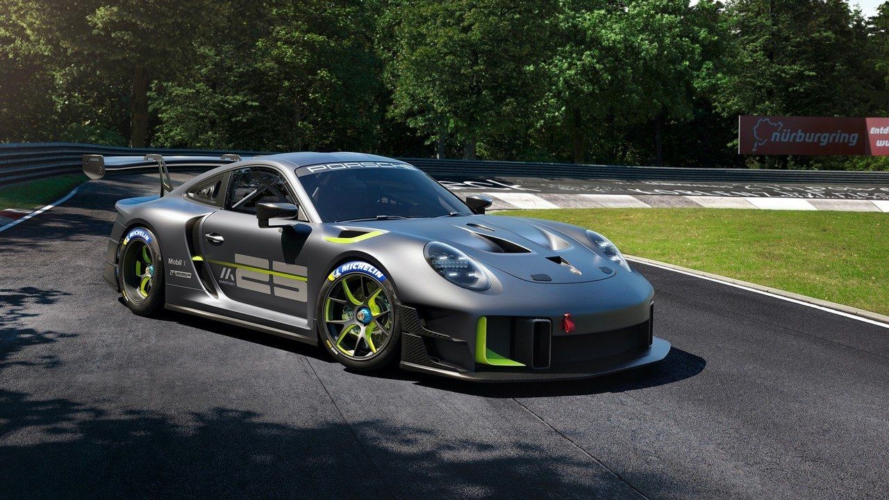 El Porsche 911 GT2 RS Clubsport 25 es una escultura de fibra de carbono y 700 CV