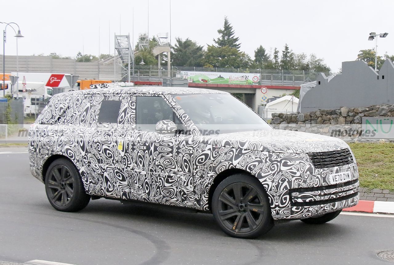 Foto espía Range Rover PHEV 2022 en Nürburgring - exterior