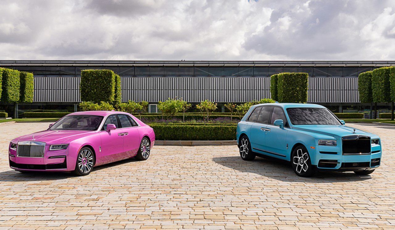 Rolls-Royce presenta dos sugerentes Ghost y Cullinan en Monterey