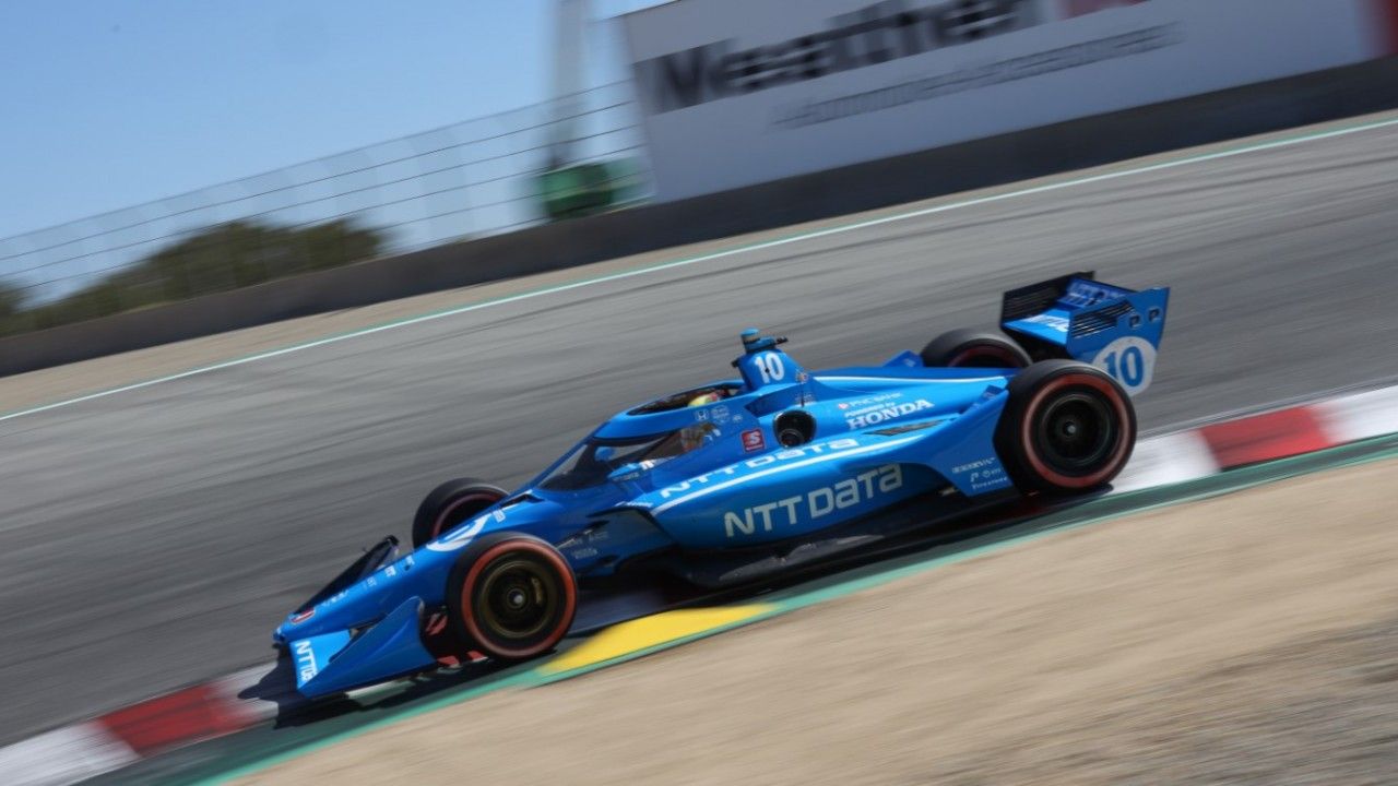 Álex Palou roza la gloria con un segundo en Laguna Seca tras Colton Herta