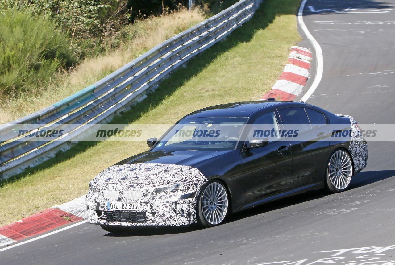 Foto espía Alpina B3 Facelift 2023 - exterior