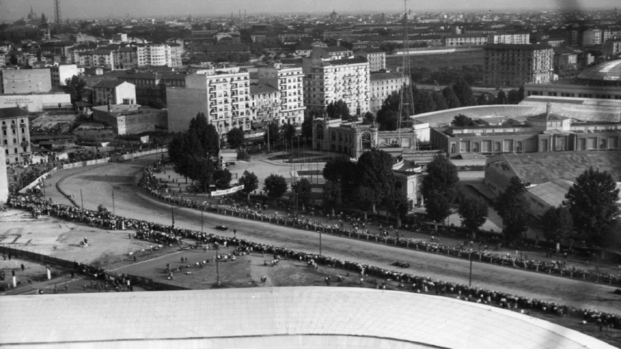 GP de Italia de F1 de 1947 - vista aérea