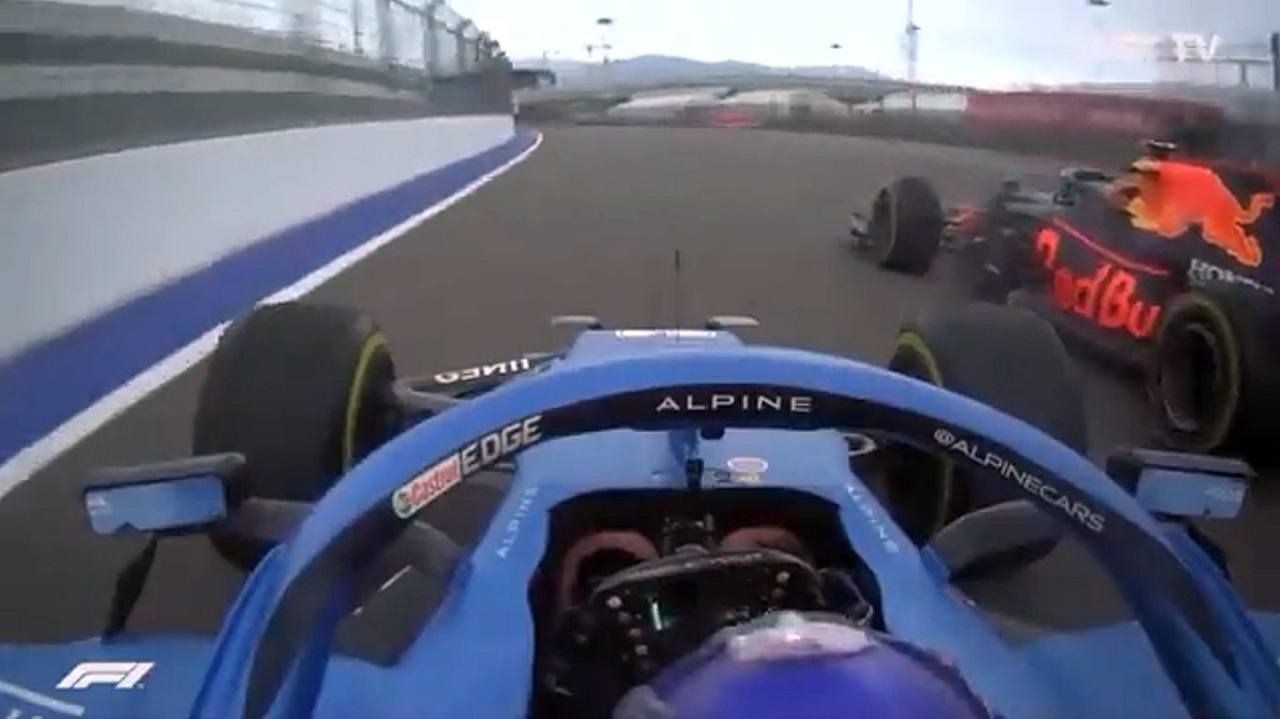 La exhibición que no se vio en TV: Alonso con slicks sobre mojado, de 6º a 3º