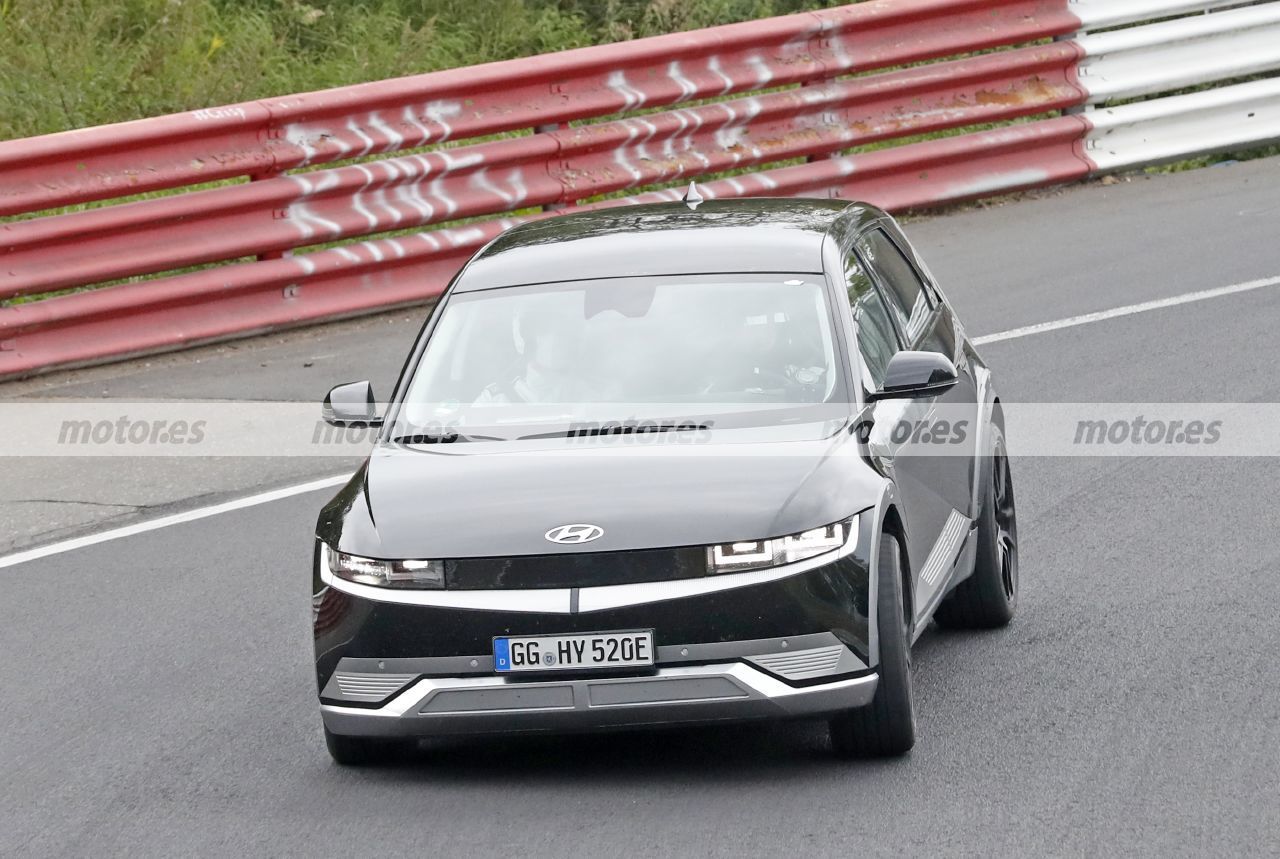 Los prototipos del futuro Hyundai IONIQ 5 N 2023 llegan a Nürburgring