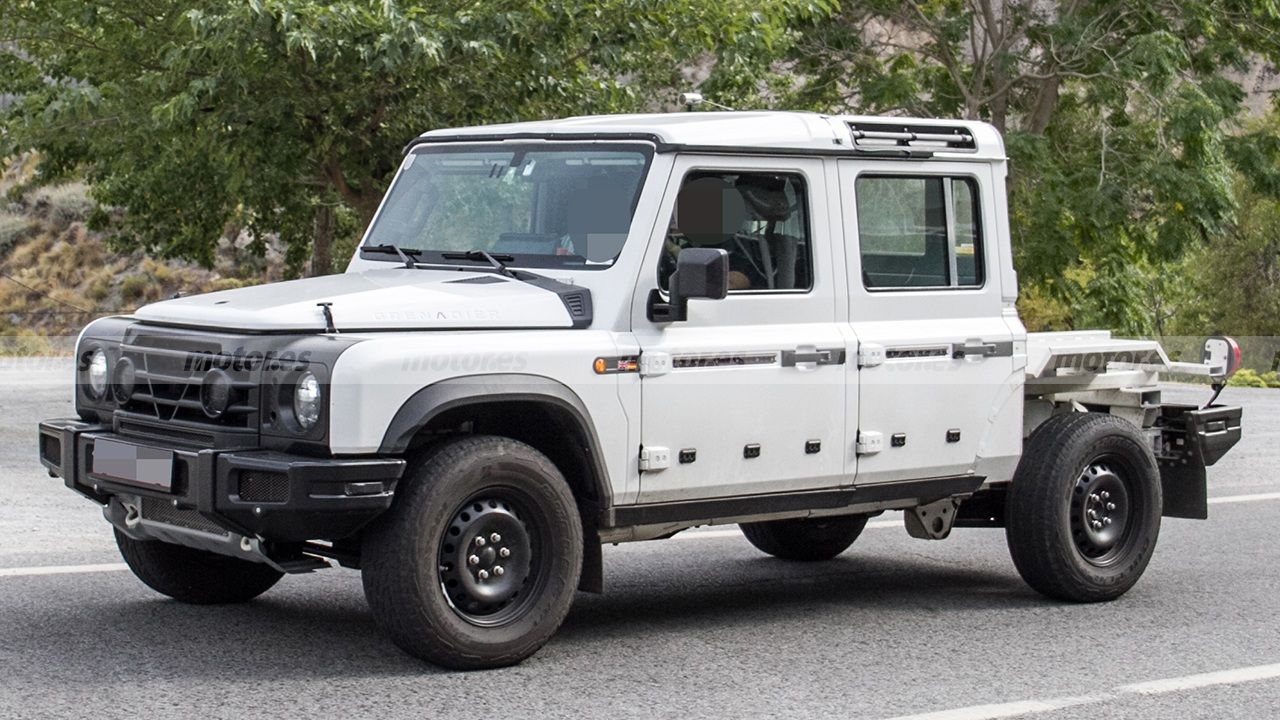 La variante tipo pick-up del nuevo INEOS Grenadier ya está en desarrollo