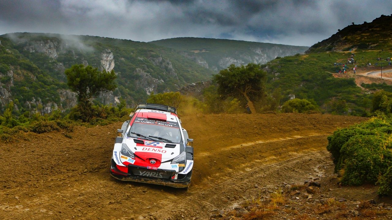 Kalle Rovanperä lidera el shakedown del Acrópolis Rally griego