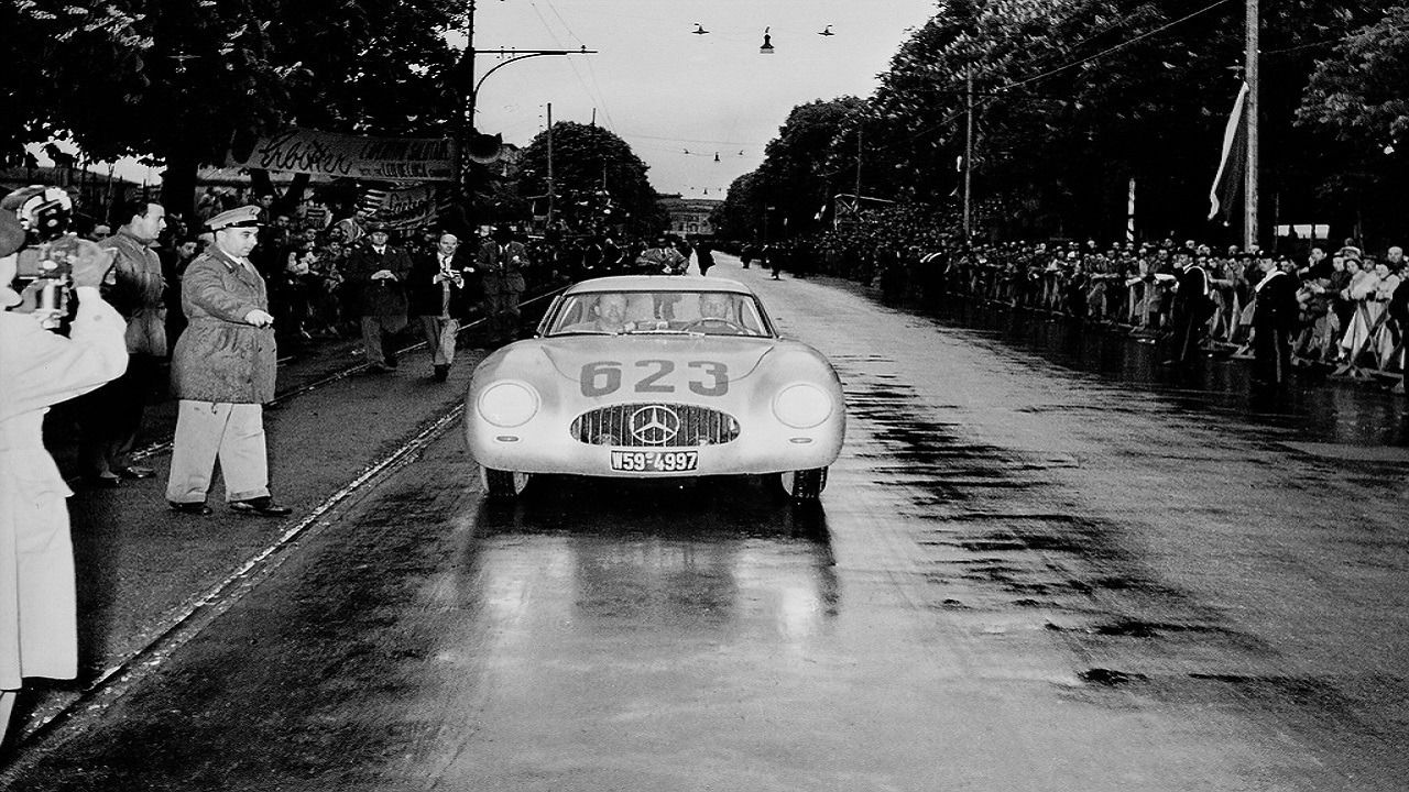 Karl Kling en la Mille Miglia de 1952