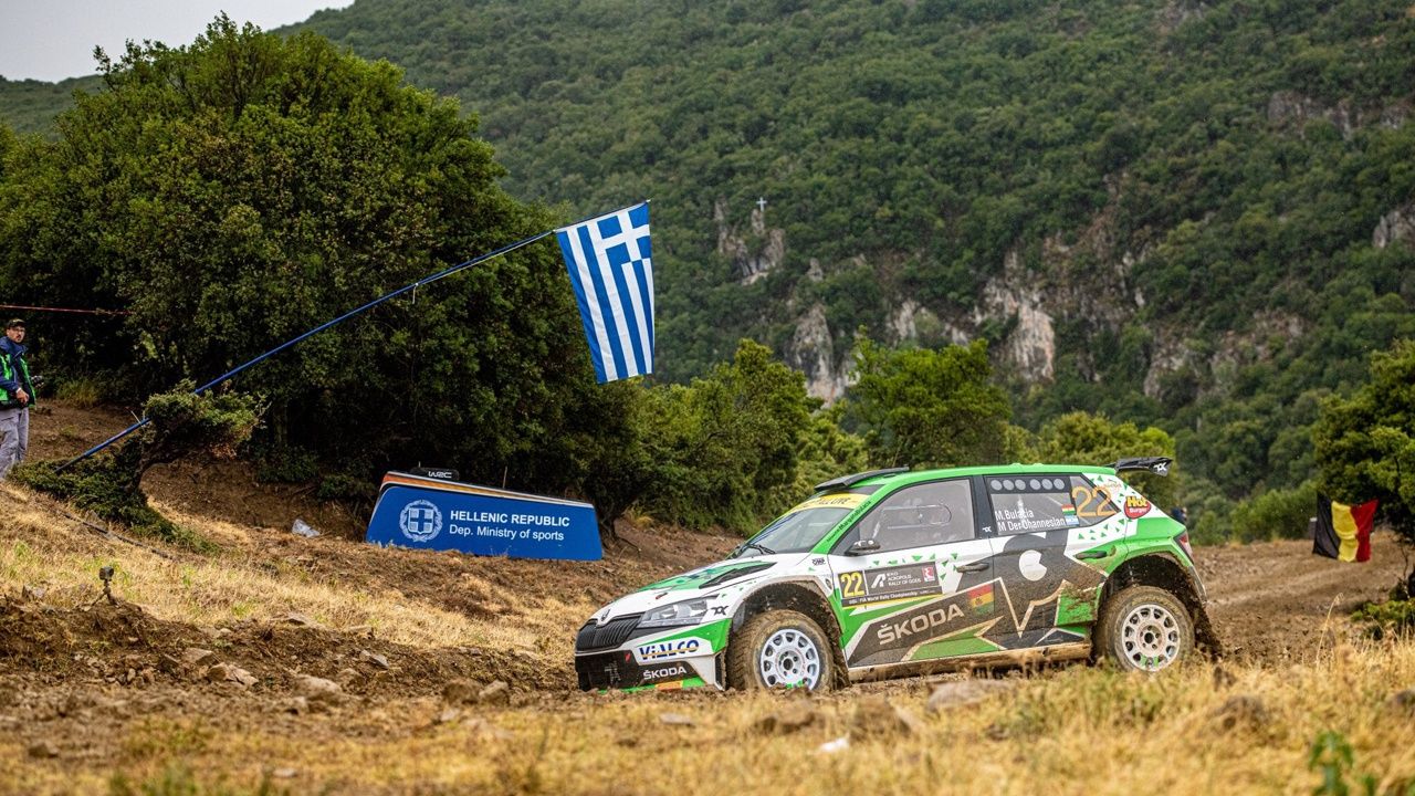 Lucha a tres en el Acrópolis Rally con Sébastien Ogier como beneficiado