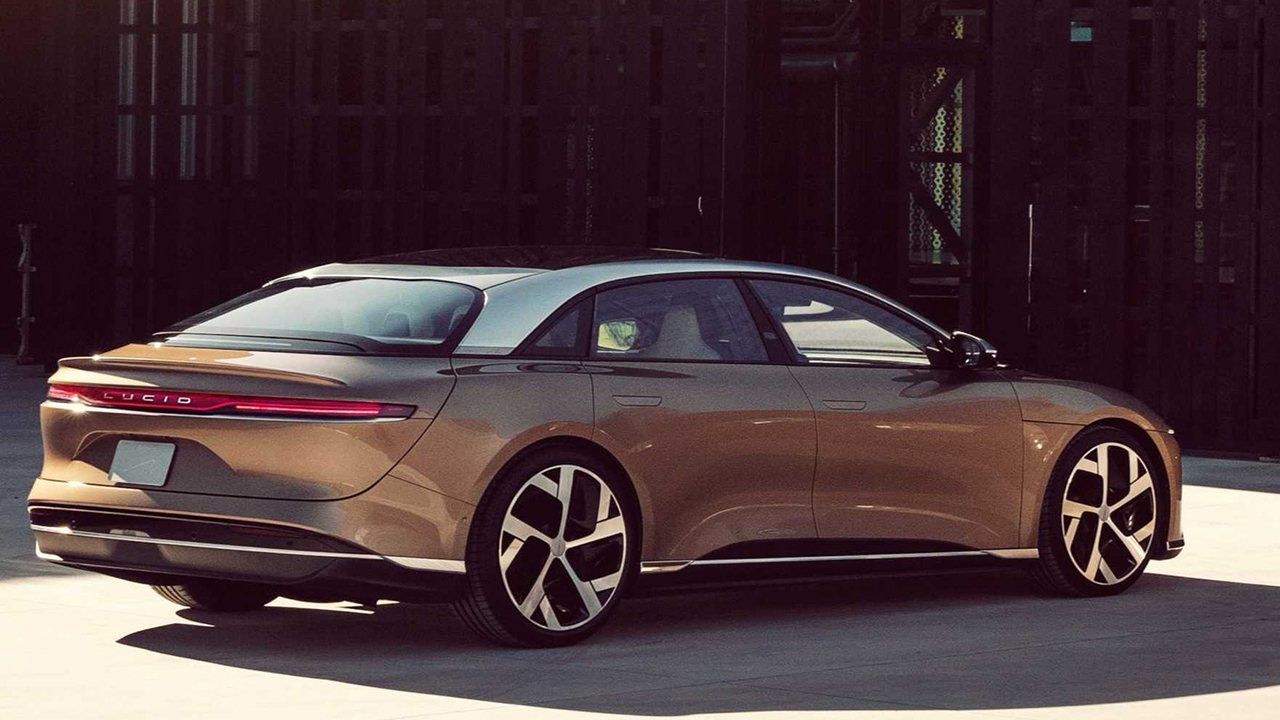 Lucid Air - posterior