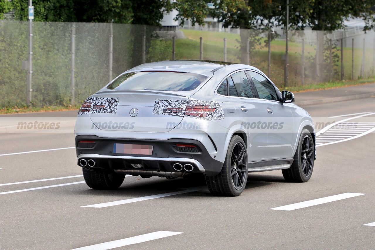 Foto espía Mercedes-AMG GLE 53 Coupé Facelift 2023 - exterior