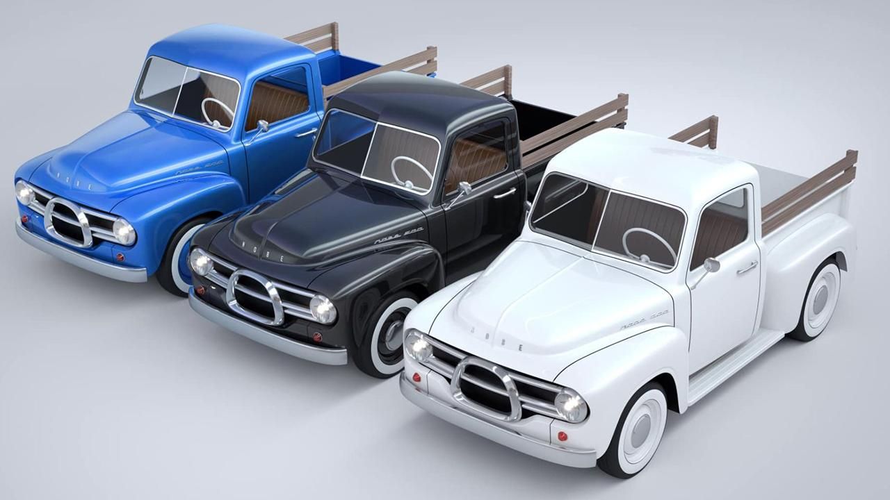 Nobe 500, un pick-up eléctrico de aspecto retro