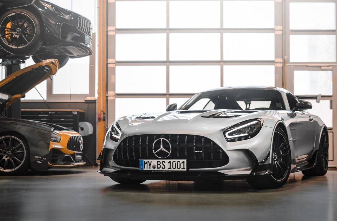 OPUS Mercedes-AMG GT Black Series, el deportivo alemán supera los 1.000 CV