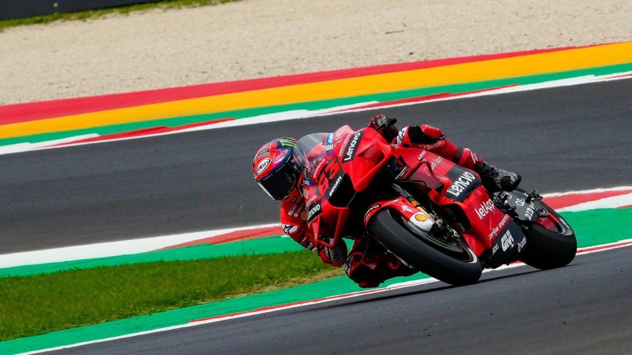 Pecco Bagnaia, poleman del GP de San Marino en un Misano muy ducatista