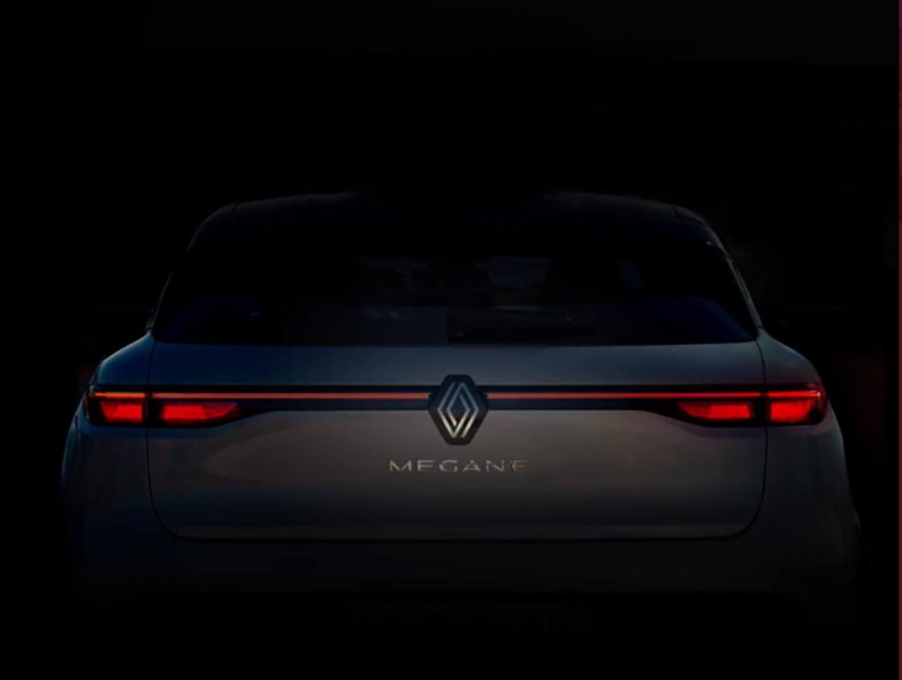 El nuevo Renault Mégane E-Tech Electric 2022 muestra su trasera en un nuevo teaser