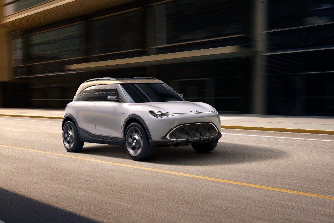 Concept smart # 1, el adelanto del futuro SUV eléctrico de smart