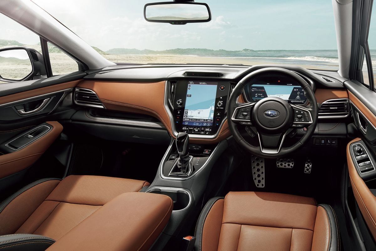 Foto Subaru Outback 2022 para Japón - interior