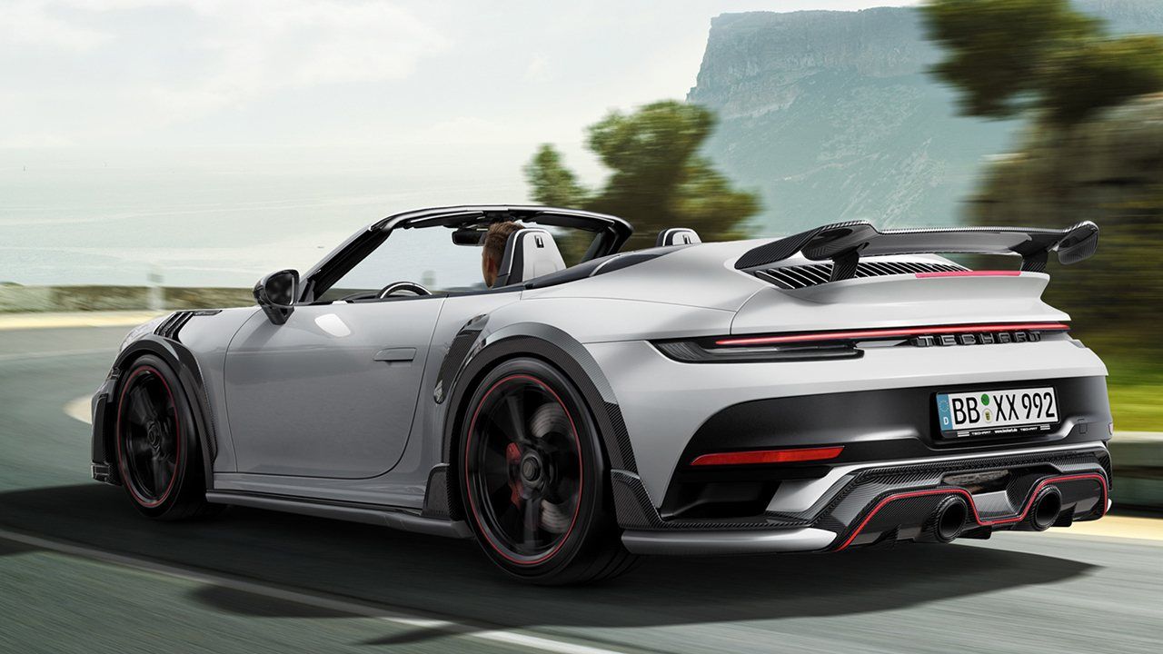 TECHART GTstreet R Cabrio - posterior