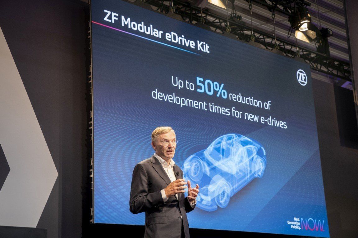 Foto Conferencia ZF en el Salón de Múnich IAA 2021