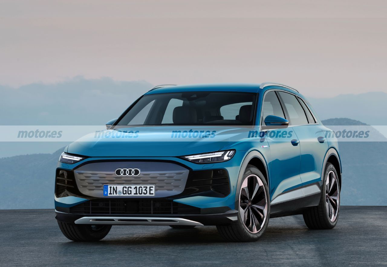 Destapamos el diseño y secretos del Audi Q6 e-tron 2023 en un nuevo adelanto