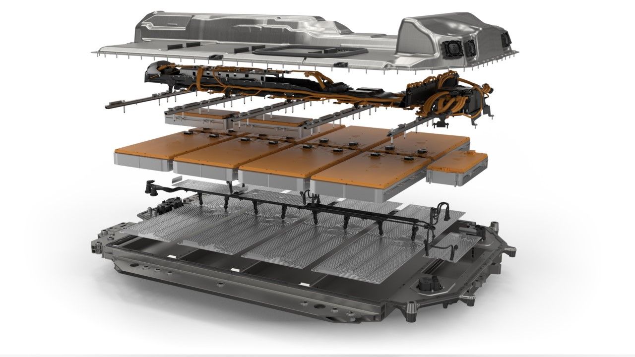 Foto detalle baterías BMW i4 - tecnología