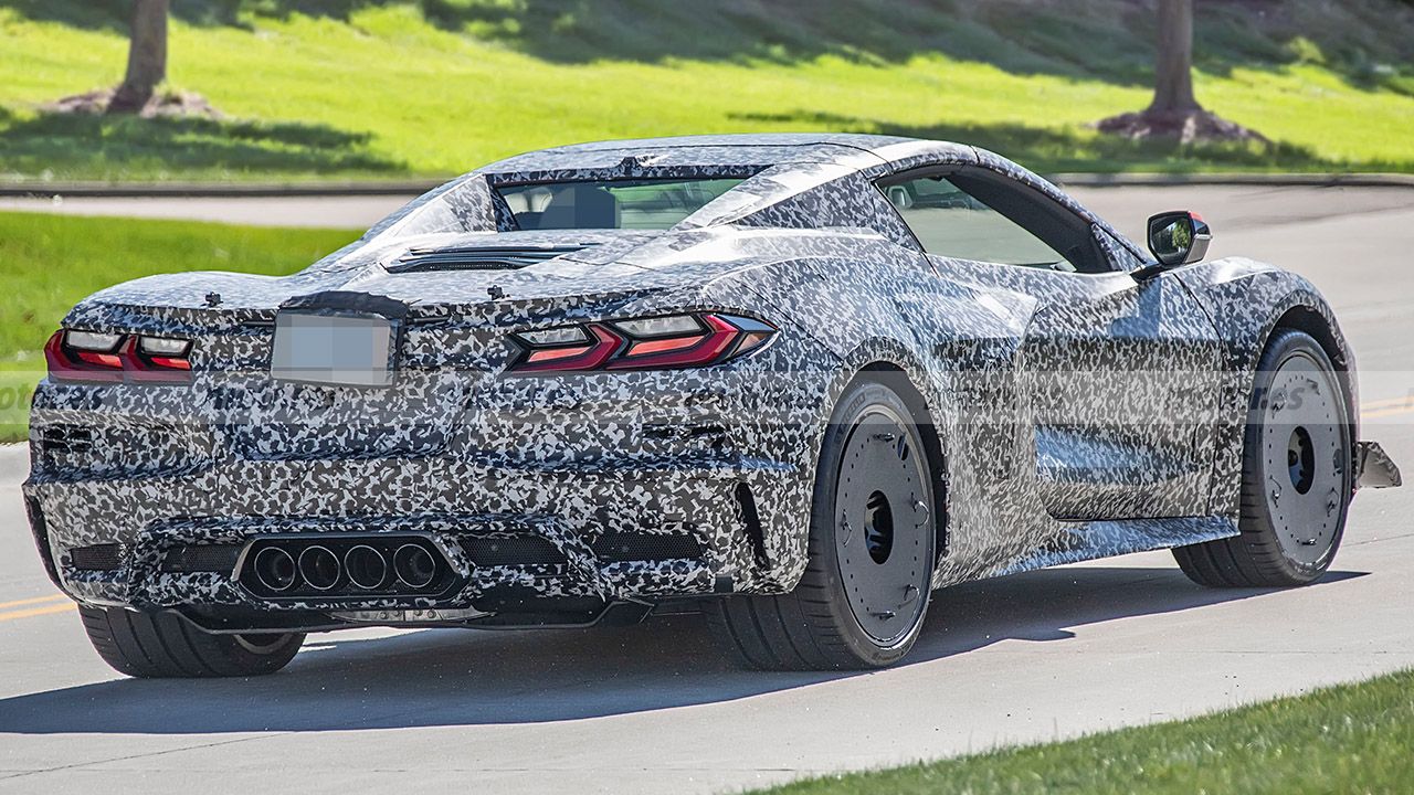 El nuevo Chevrolet Corvette Z06 Convertible es avistado por primera vez