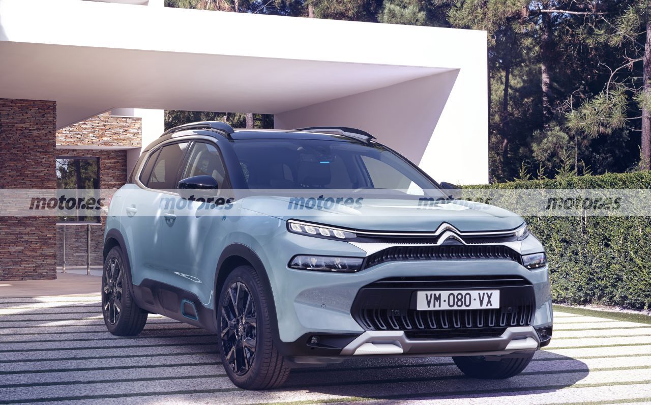 Adelanto del Citroën C5 Aircross Facelift 2022, nuevos argumentos para el SUV francés