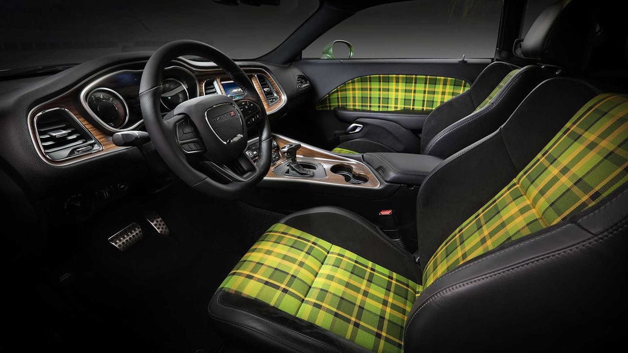 Dodge Challenger Holy Guacamole Concept - interior