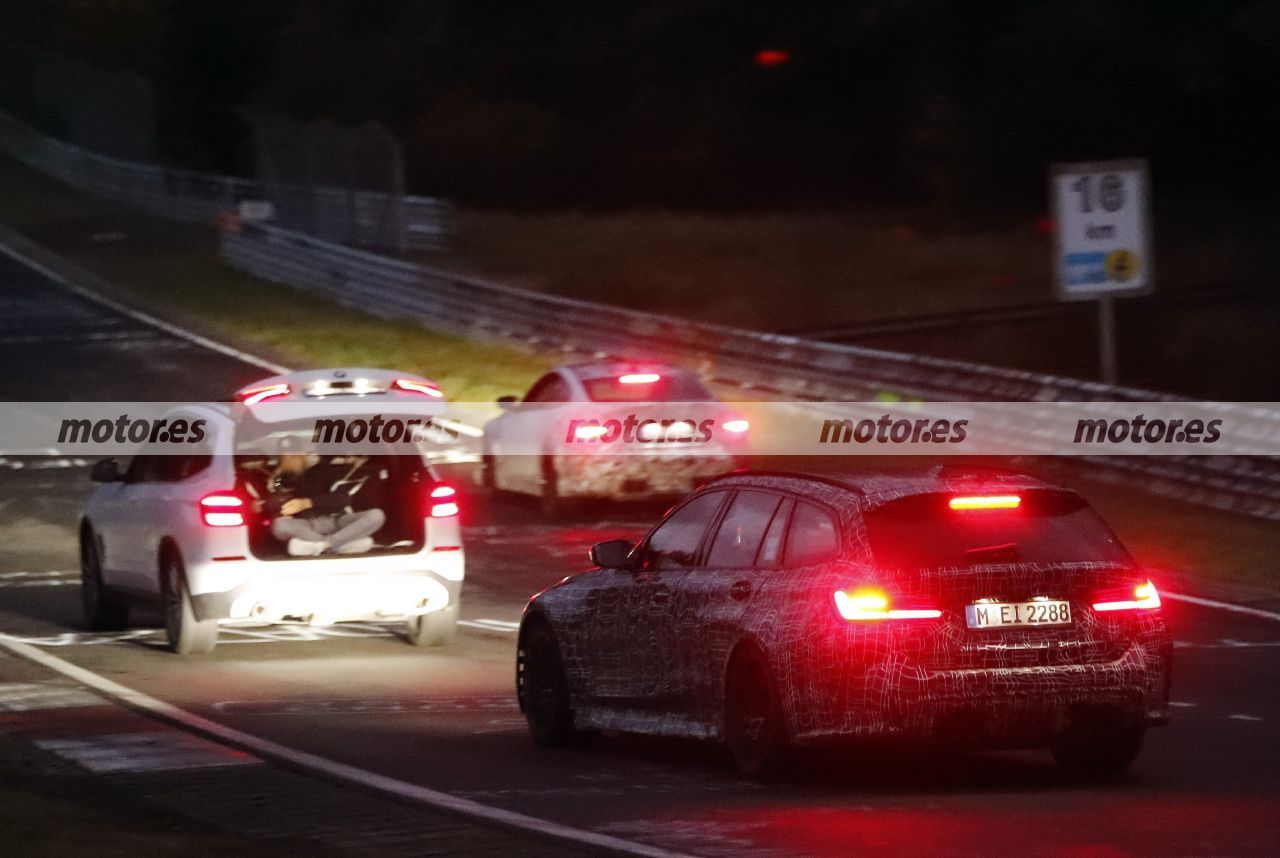 Foto espía BMW M3 Touring 2022 en Nürburgring - exterior