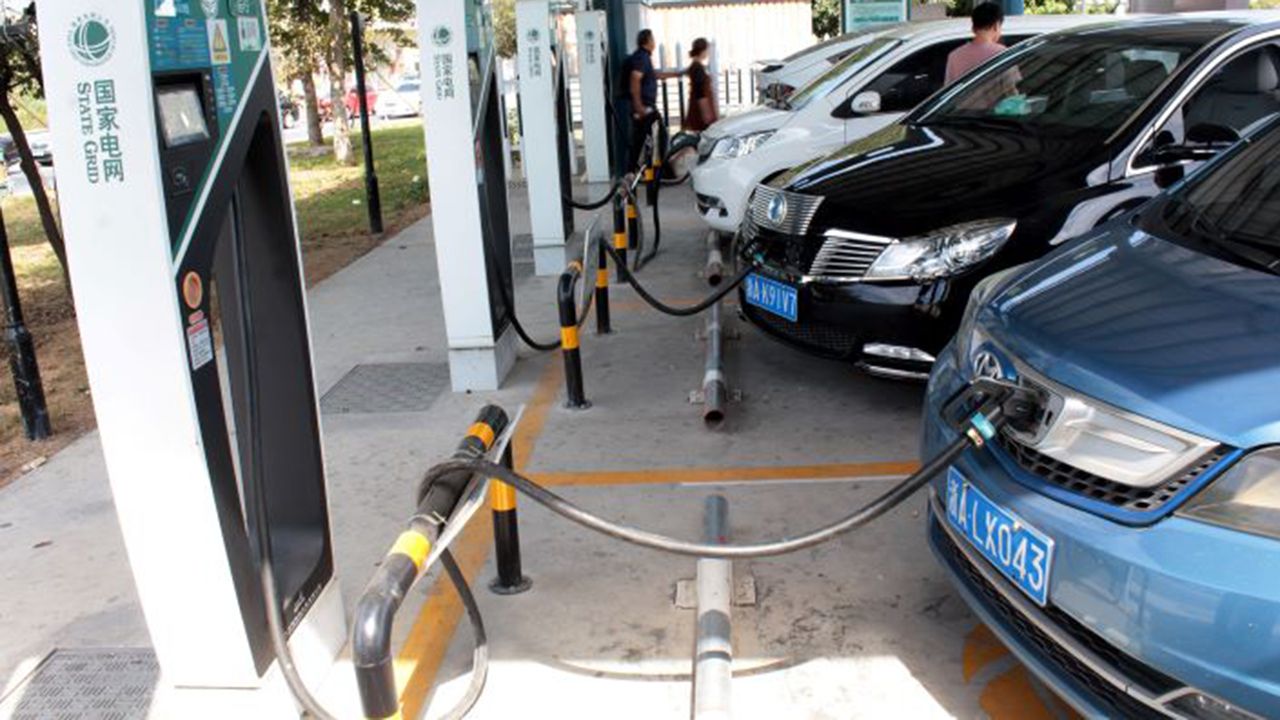 Coches eléctricos en China