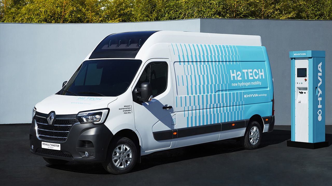 Renault Master Van H2-TECH, la esperada furgoneta de hidrógeno de HYVIA