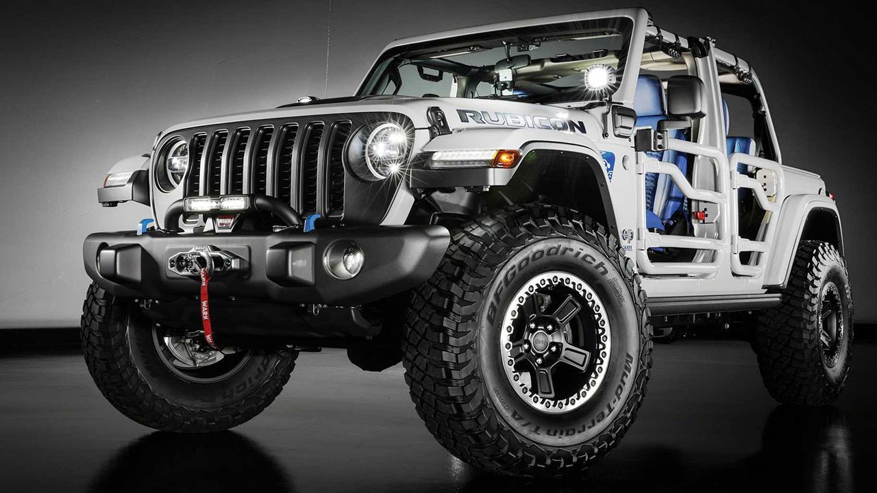 Jeep Wrangler 4xe Concept, electrificación para disfrutar del mundo 4x4