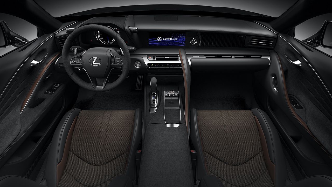 Lexus LC Black Inspiration - interior