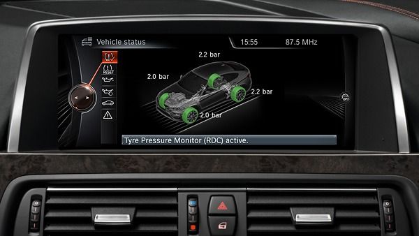 Foto funcionamiento sistema TPMS